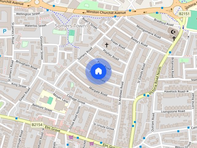 House for rent in Somers Town, Portsmouth