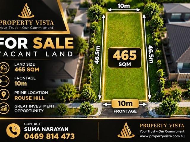 Land for sale in Rouse Hill, Sydney