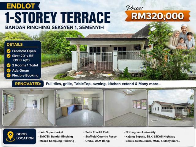 Terraced House for sale in Kajang, Langat