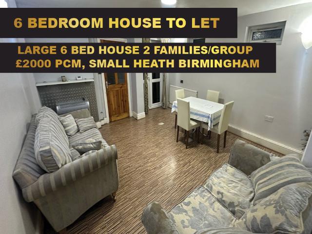 House for rent in Small Heath, West Midlands