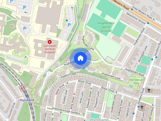 Apartment for rent in Hyndland, Scotland