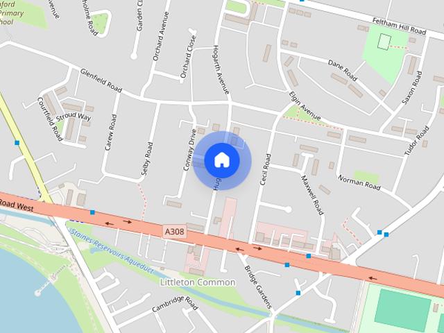 House for rent in Littleton Common, Lower Halliford