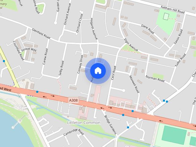 House for rent in Littleton Common, Spelthorne
