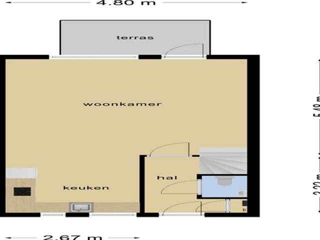 Woning te huur in Butterhuizen, Heerhugowaard