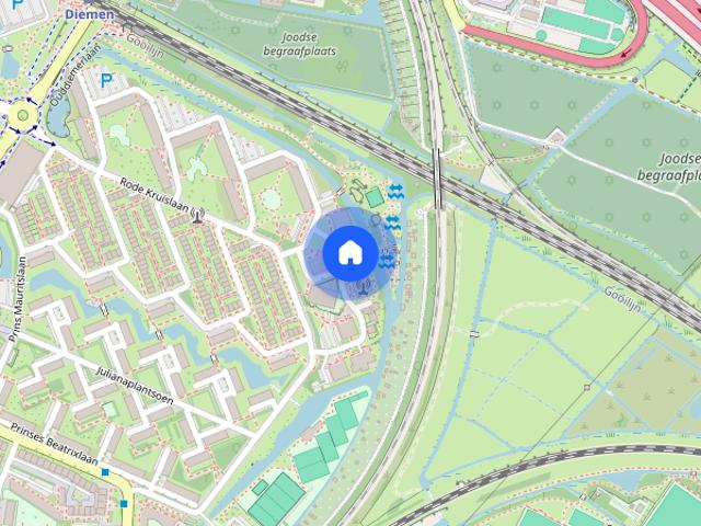 Kamer te huur in Diemen-Centrum, Diemen