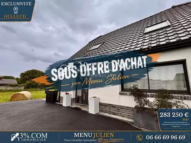 Maison vente à Hulluch, Pas-de-Calais