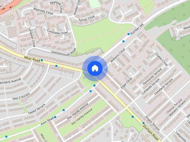 House for rent in Quaking Houses, Stanley
