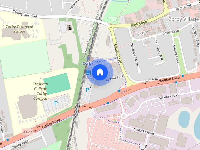 Apartment for rent in Corby Village, Corby