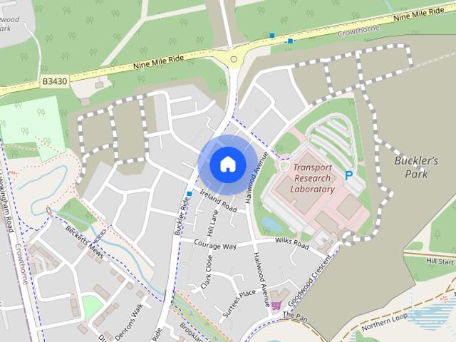 House for rent in Buckler's Park, Crowthorne