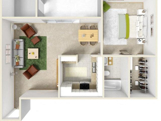 Apartment for rent in Oklahoma City, Oklahoma County