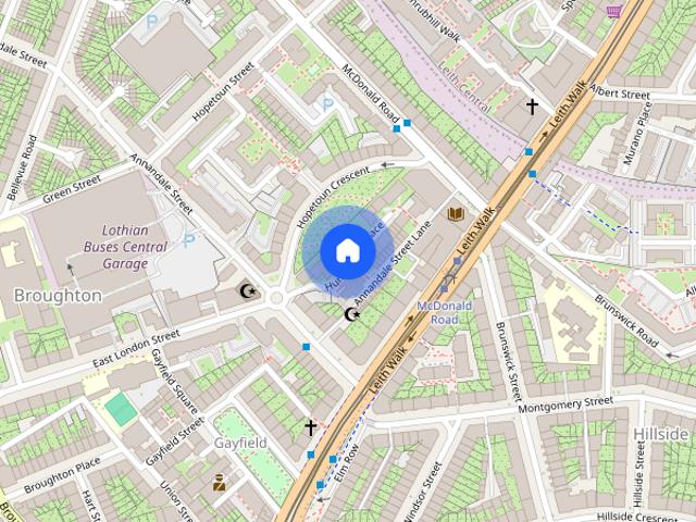 Apartment for rent in Gayfield, Scotland