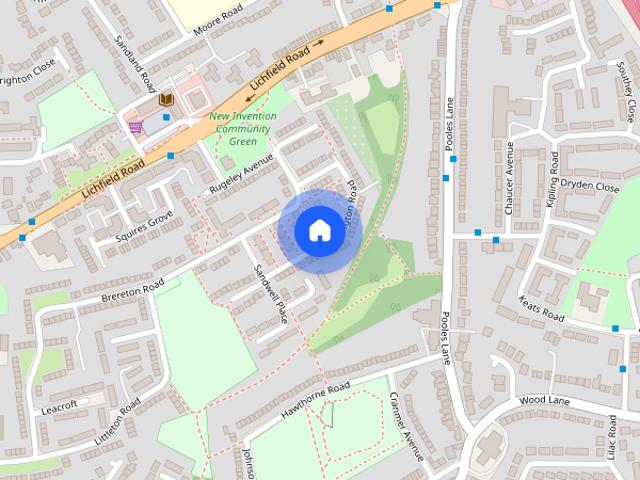 House for rent in New Invention, Bloxwich