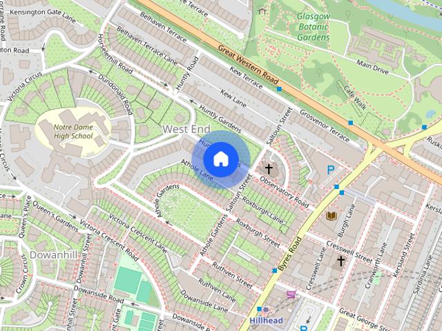 Apartment for rent in North Kelvinside, Glasgow