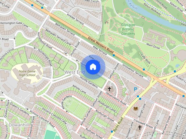 Apartment for rent in North Kelvinside, Dowanhill
