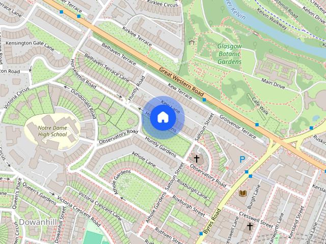 Apartment for rent in North Kelvinside, Dowanhill