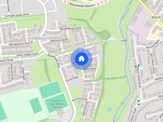 House for rent in Kingsbourne, Nantwich