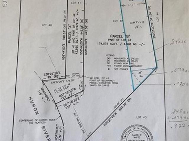 Land for sale in Flat Rock, Michigan