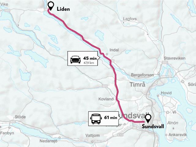 Lägenhet hyra i Västernorrland
