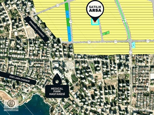 Muratpaşa, Antalya içerisinde satılık Arsa