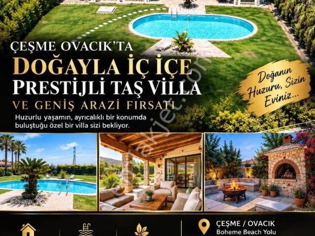 Musalla Mahallesi, Çeşme içerisinde kiralık Villa
