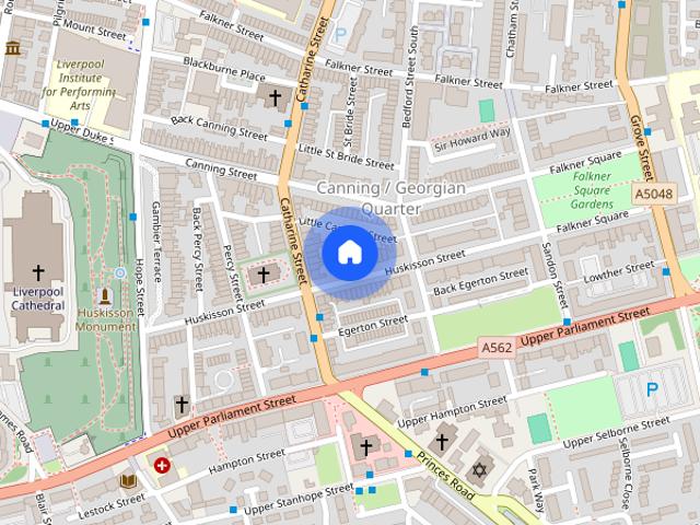 Apartment for rent in Canning / Georgian Quarter, Calderstones