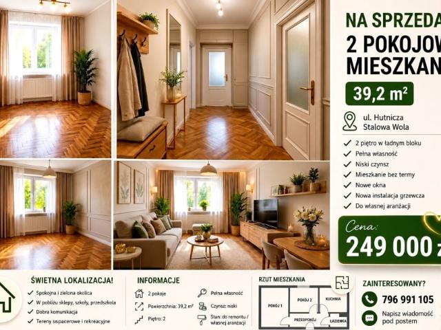 Mieszkanie na sprzedaż w Stalowa Wola, Podkarpackie
