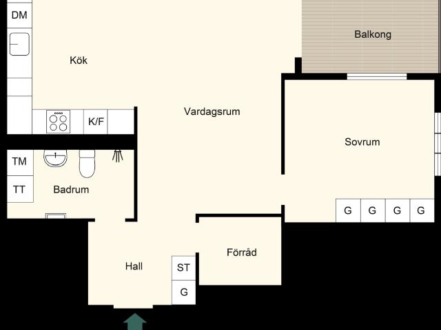 Bostadsrätt till salu i Stockholm