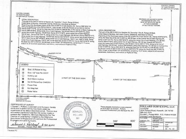 Land for sale in Watson, McCurtain County