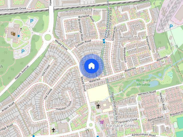 House for rent in Furnace Green, Crawley