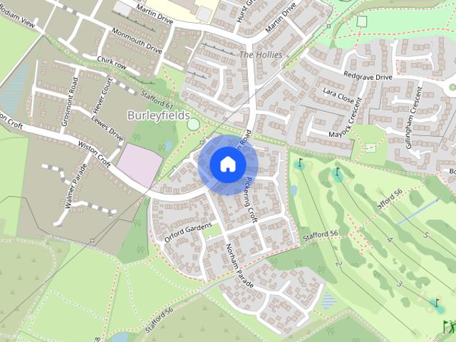 House for rent in Baswich, Staffordshire
