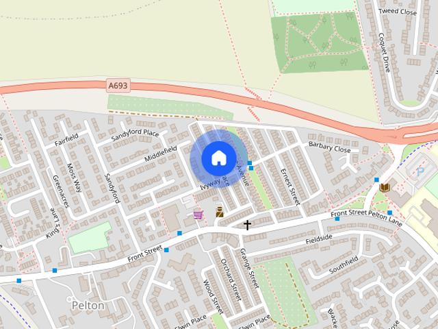 House for rent in Pelton Lane Ends, Pelton