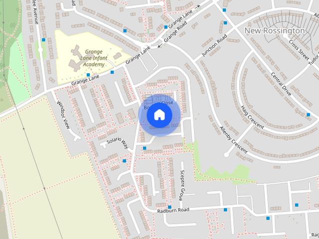 House for rent in New Rossington, South Yorkshire