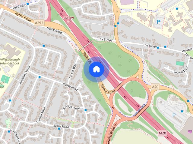 Apartment for rent in Willesborough Lees, Bridgefield