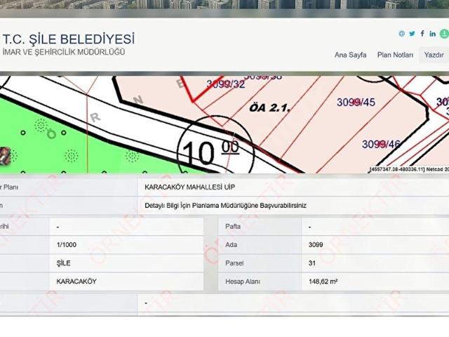 Şile, İstanbul içerisinde satılık Arsa