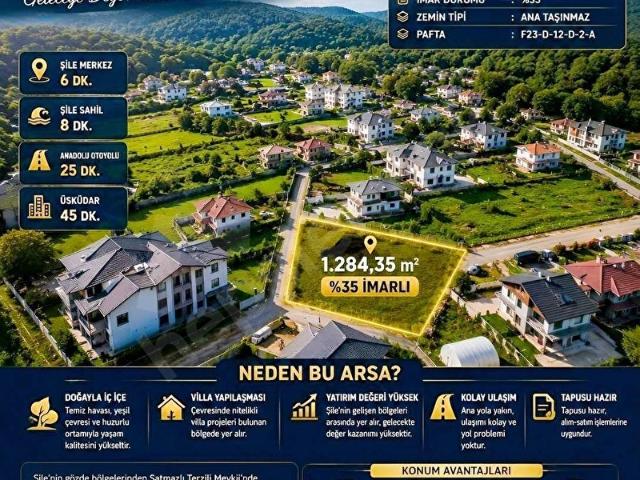Satmazlı Mahallesi, Şile içerisinde satılık Arsa