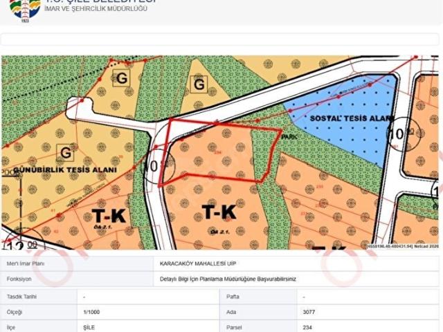 Şile, İstanbul içerisinde satılık Arsa