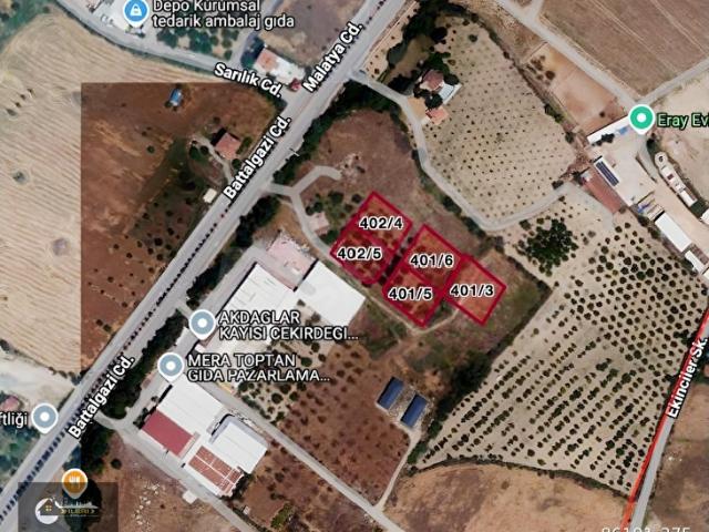 Battalgazi, Malatya içerisinde satılık Arsa