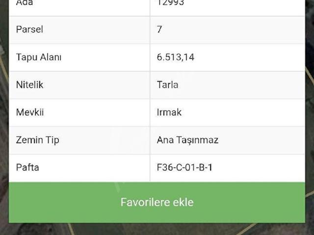 İstasyon, Canik içerisinde satılık Arsa