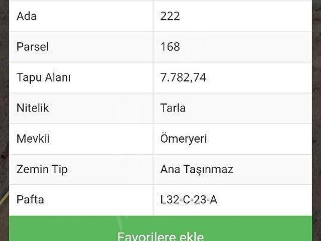 Niğde içerisinde satılık Arsa