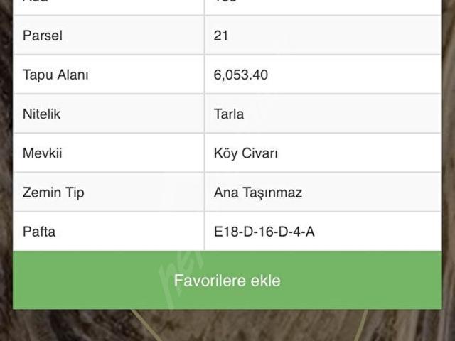 Babaeski, Kirklareli içerisinde satılık Arsa
