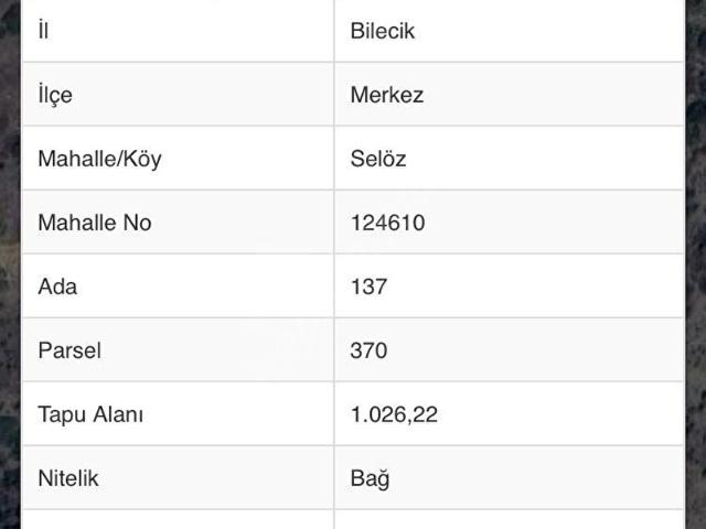 Bilecik Merkez, Bilecik içerisinde satılık Arsa
