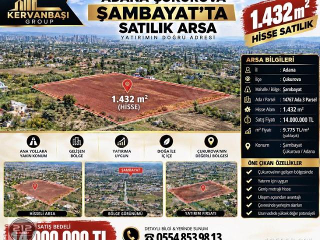 Adana, Seyhan içerisinde satılık Arsa