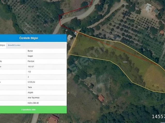 İnegöl, Bursa içerisinde satılık Arsa