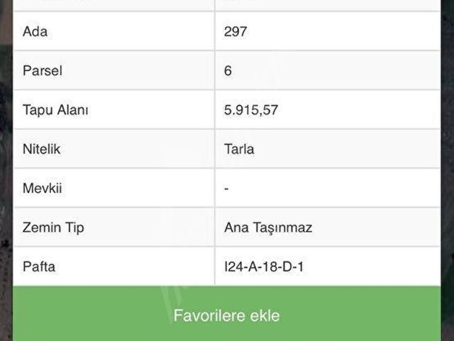 İnönü, Eskişehir içerisinde satılık Arsa