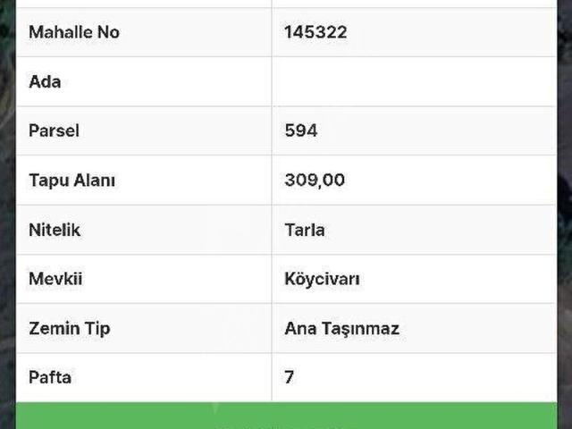 İnönü, Eskişehir içerisinde satılık Arsa