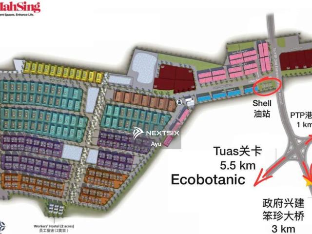 Warehouse for sale in Johor