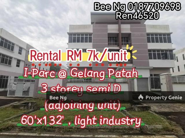Warehouse for rent in Bukit Ledang, Johor