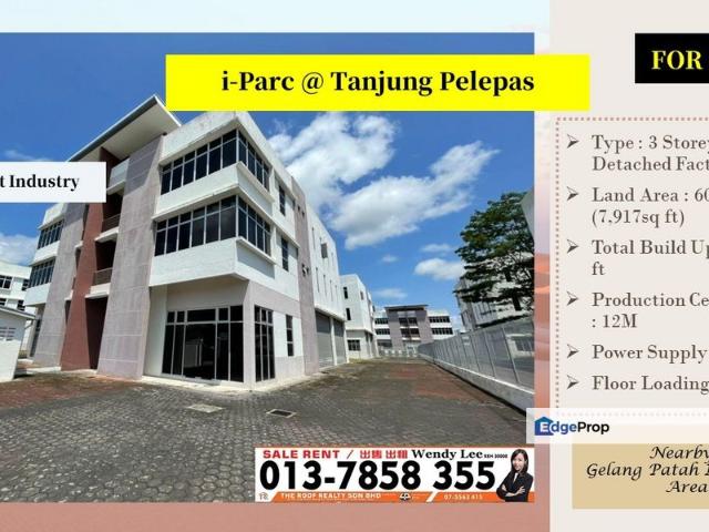 Warehouse for sale in Bukit Ledang, Johor