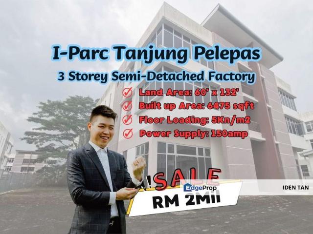 Warehouse for sale in Bukit Ledang, Johor