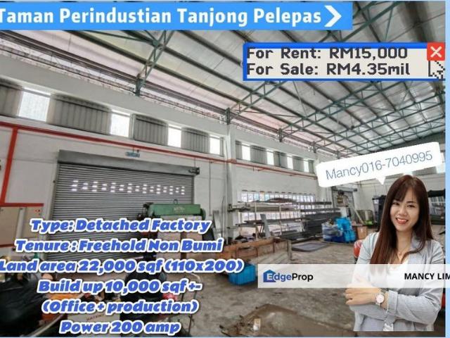 Warehouse for sale in Bukit Ledang, Johor